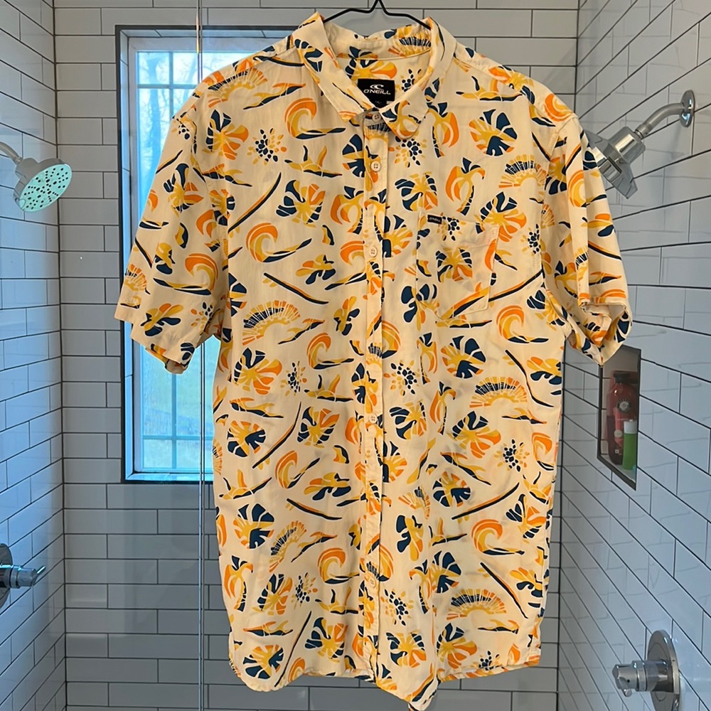 O’Neill XL Modern Fit Hawaiian Button Down